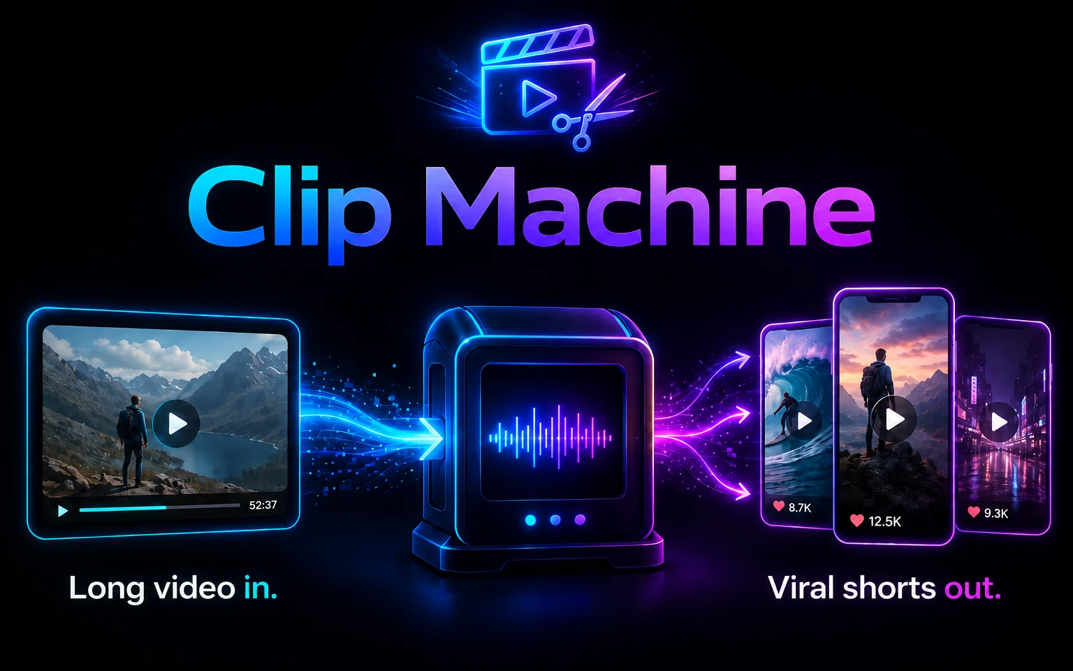 Clip Machine card