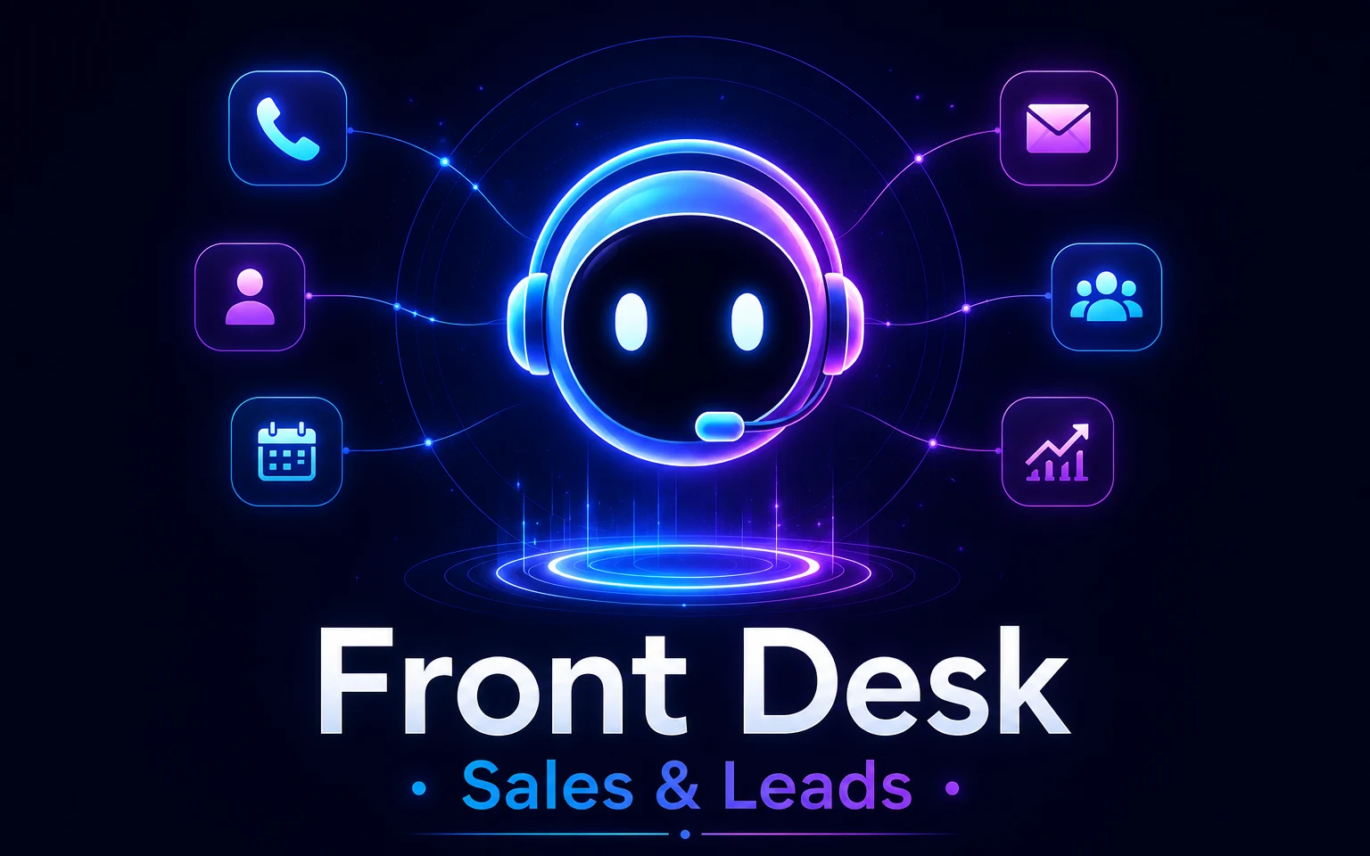 Front Desk card