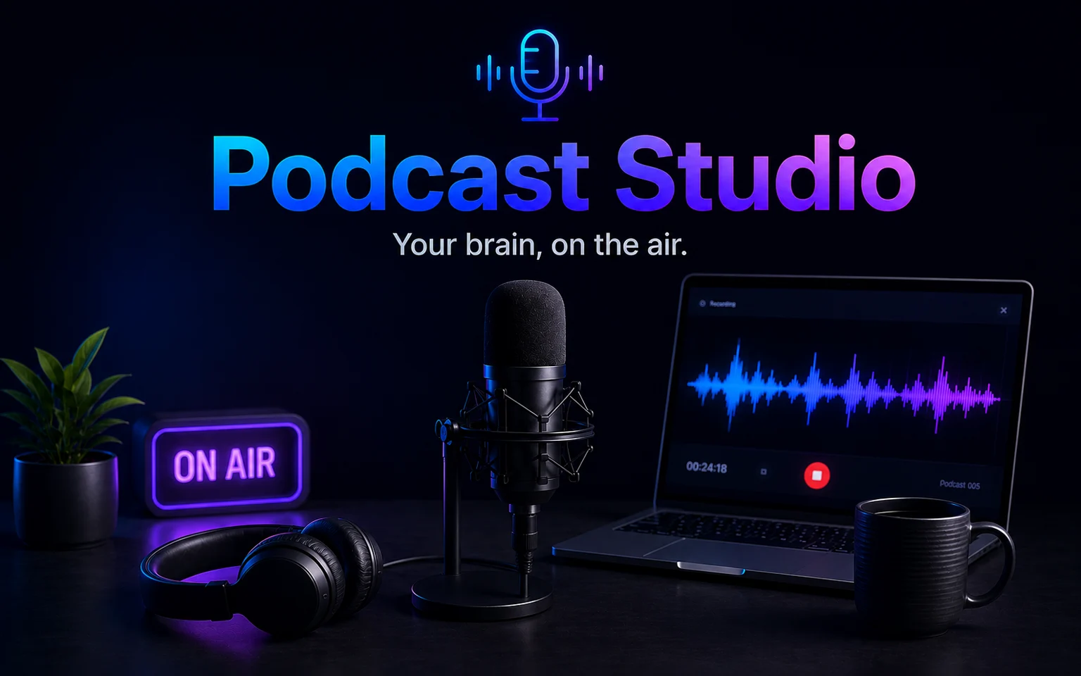 Podcast Studio card