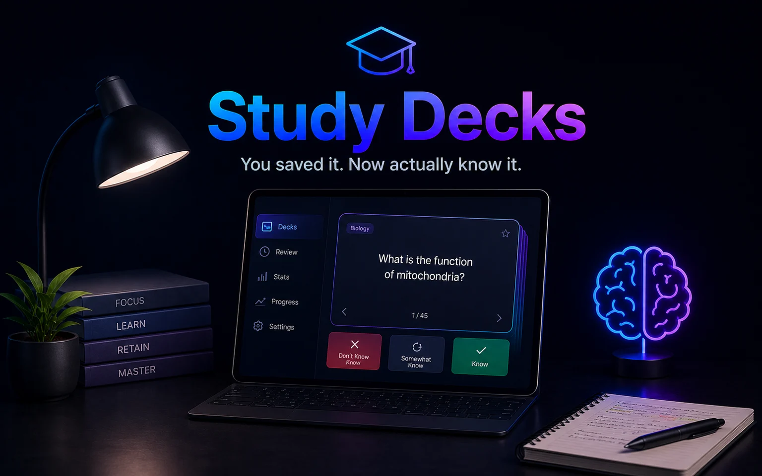 Study Decks card